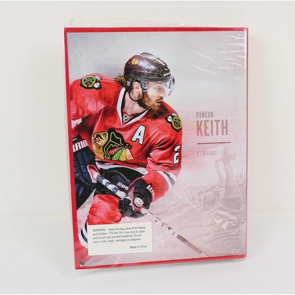 NEW Chicago Blackhawks 3 Ring Binder Folder Patrick Kane / Toews / Keith Edition